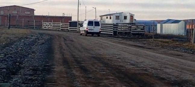  En el mismo barrio, hace unas semanas, fotografiaron el rodado desde vendrían esas 