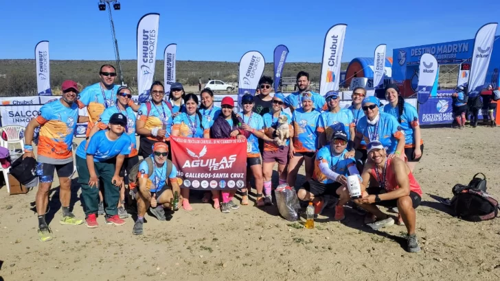 Destino Madryn 2025: el Team Águilas de Río Gallegos fue el grupo con mayor convocatoria