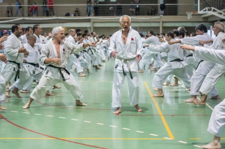 El maestro Mitsuo Inoue vuelve a Río Gallegos para liderar el Curso Nacional de Karate JKA