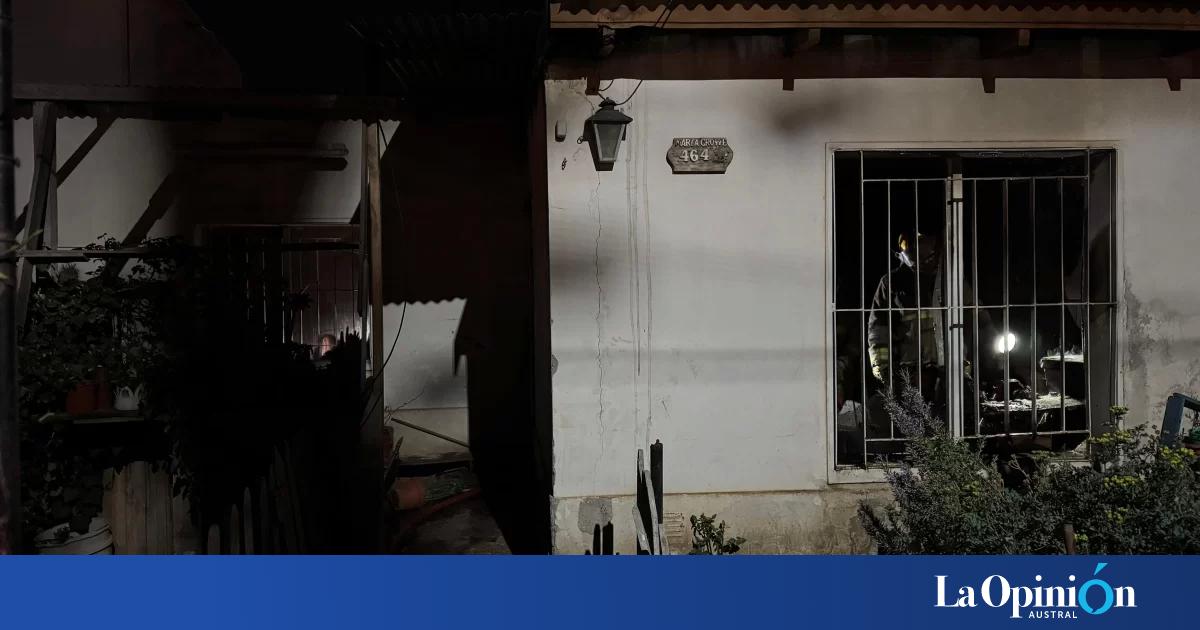 Una mujer de 45 años inhaló monóxido tras el incendio de su casa y fue ...