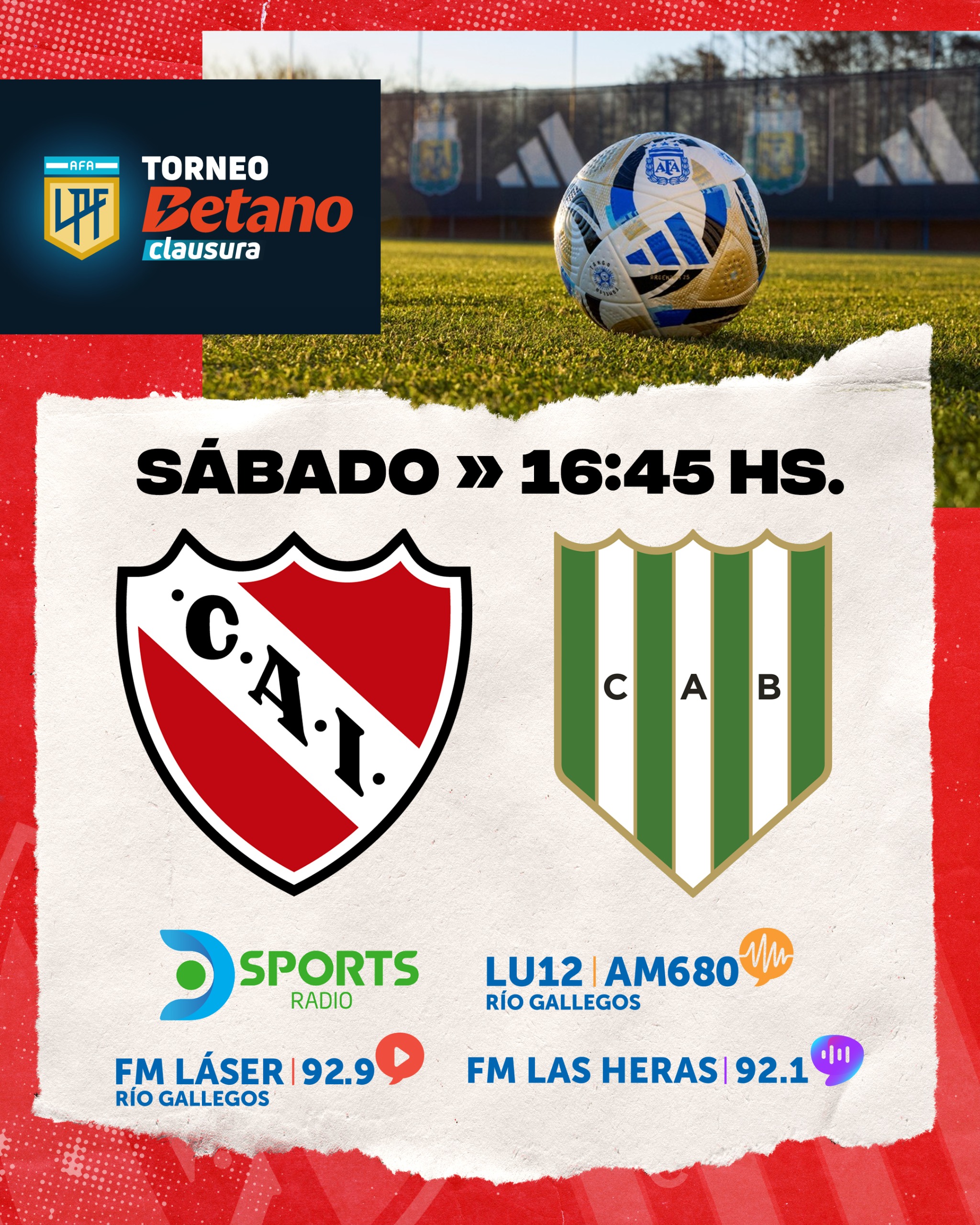 Pelota Libre o Fútbol Libre: cómo ver en vivo Independiente vs. Banfield, por el Torneo Clausura