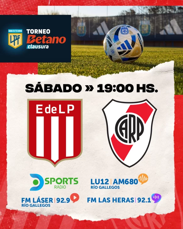 Pelota Libre o Fútbol Libre: cómo ver en vivo Estudiantes vs. River, por el Torneo Clausura