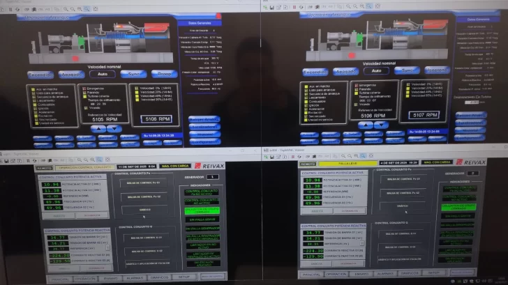  Una pantalla que da cuenta de las conexiones. FOTO: GOBIERNO