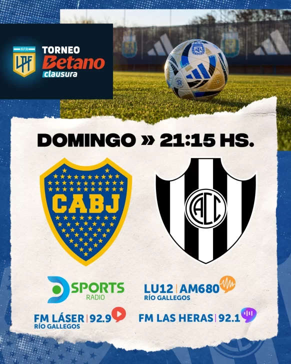 Pelota Libre o Fútbol Libre: cómo ver en vivo Boca vs. Central Córdoba, por el Torneo Clausura