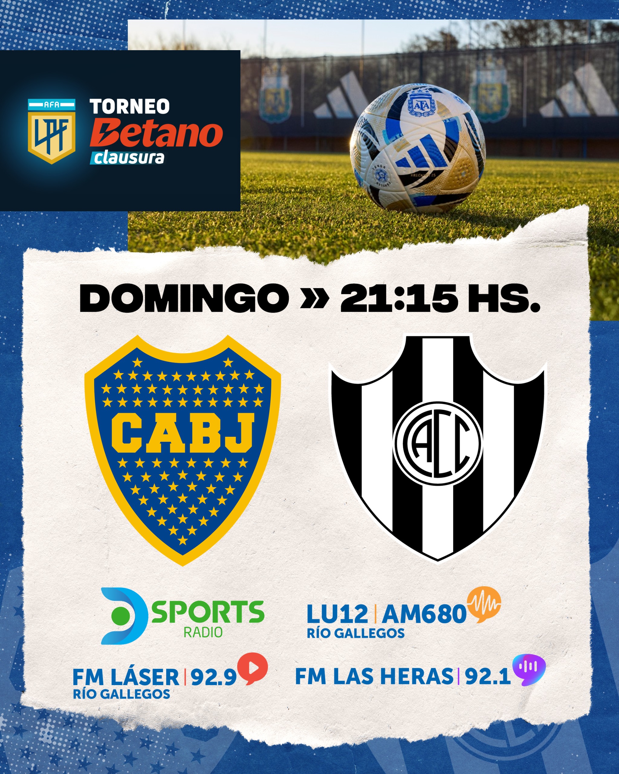 Pelota Libre o Fútbol Libre: cómo ver en vivo Boca vs. Central Córdoba, por el Torneo Clausura