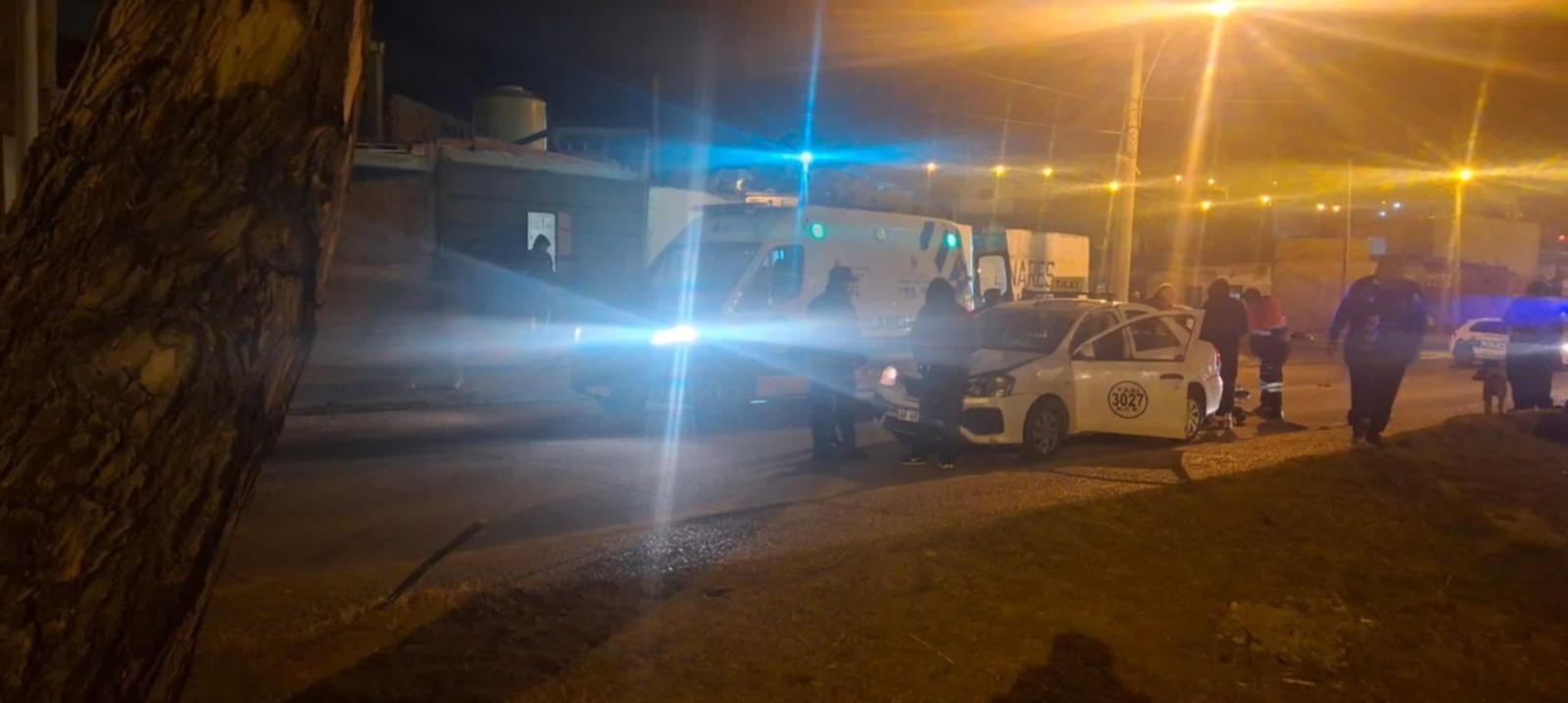  Intervención policial en el accidente.