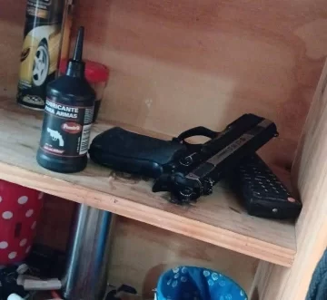 Fueron por peluches robados y encontraron hasta réplicas de armas de fuego Fueron por peluches robados y encontraron hasta réplicas de armas de fuego