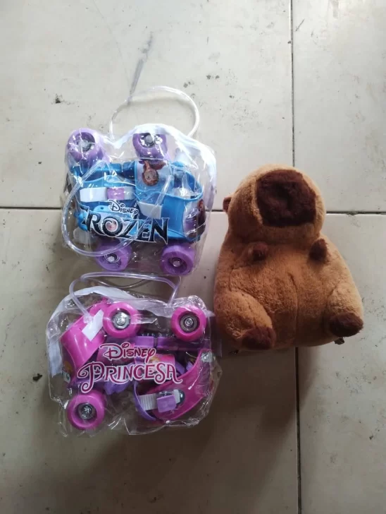  Algunos de los objetos recuperados por las autoridades. FOTO: POLICÍA SANTA CRUZ