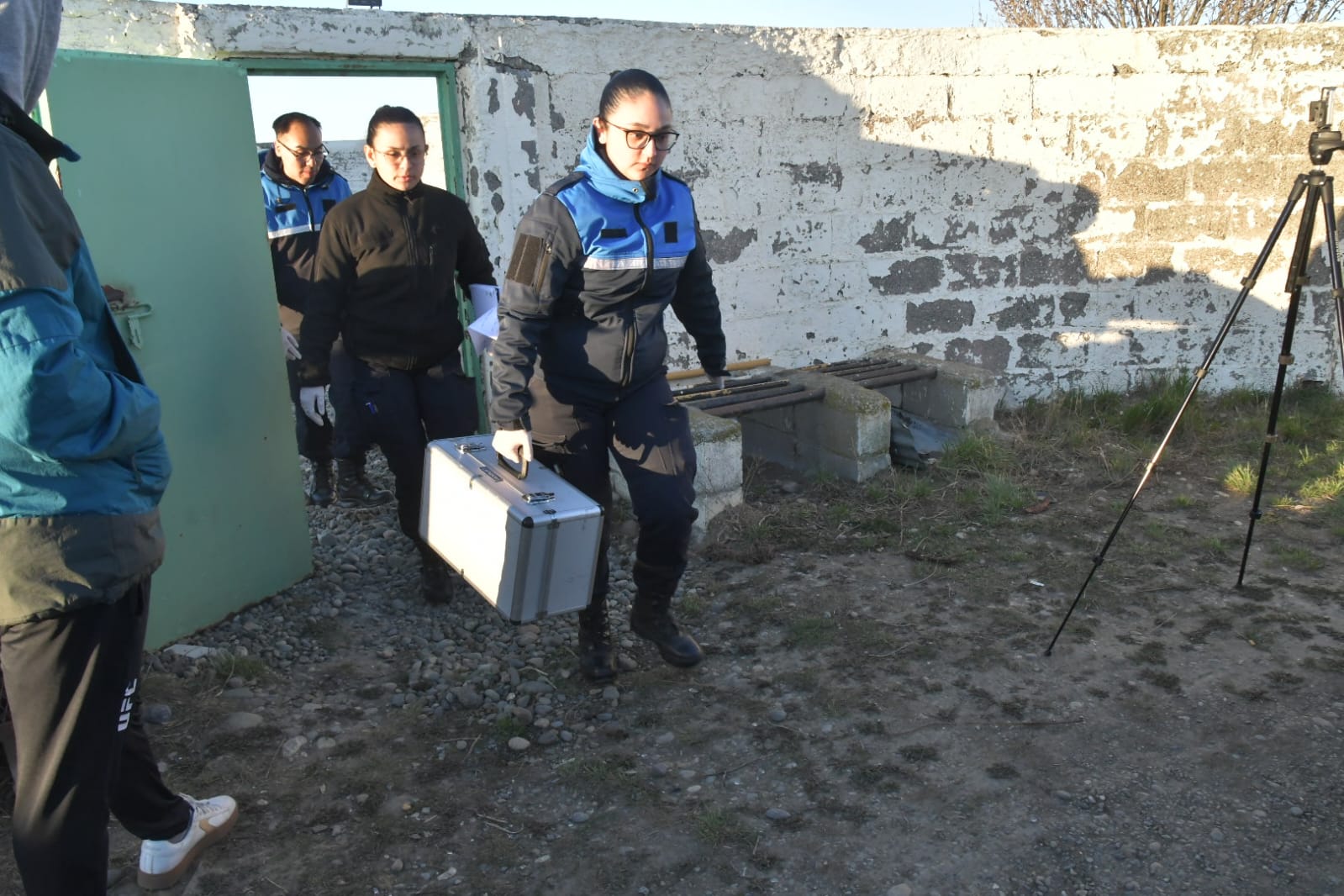  La Policía incautó elementos informáticos del motel. FOTOS: JOSÉ SILVA/LOA