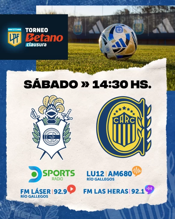 Pelota Libre o Fútbol Libre: cómo ver en vivo Gimnasia vs. Rosario Central, por el Torneo Clausura