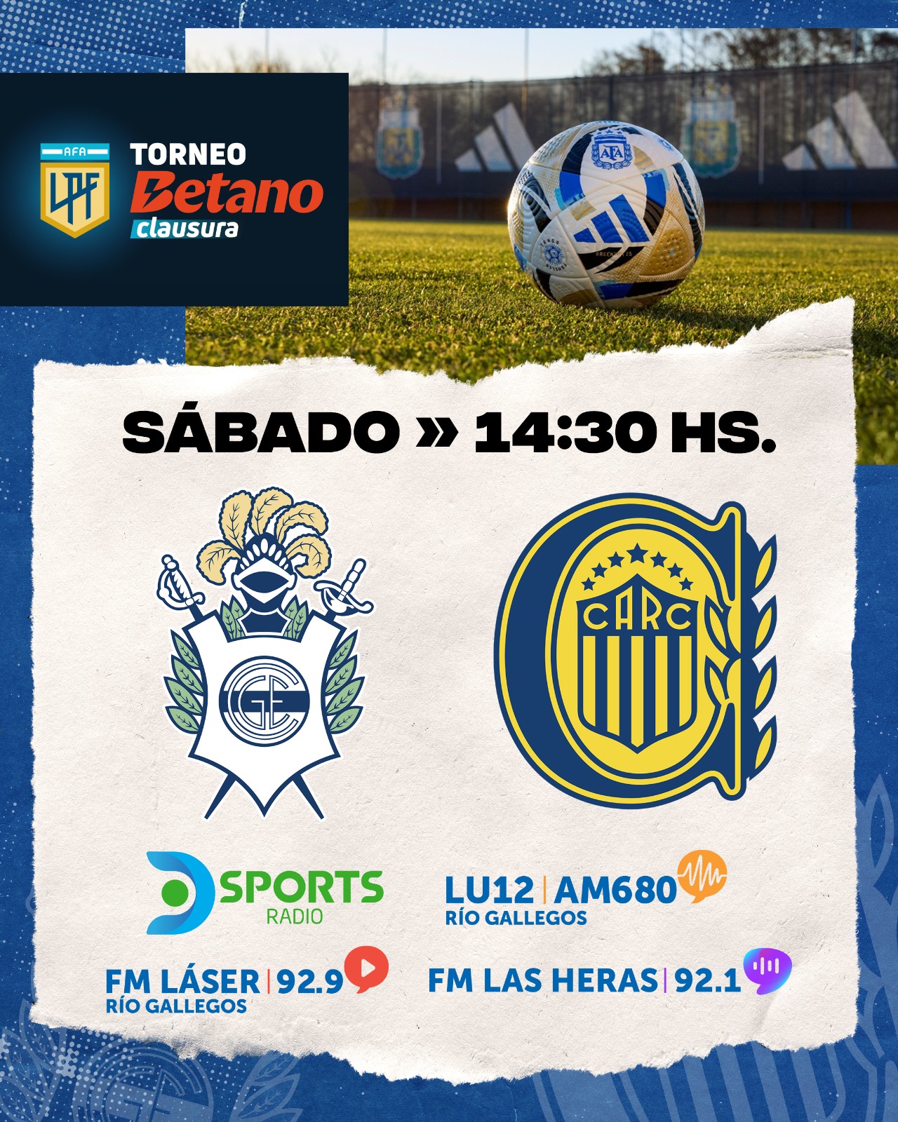 Pelota Libre o Fútbol Libre: cómo ver en vivo Gimnasia vs. Rosario Central, por el Torneo Clausura