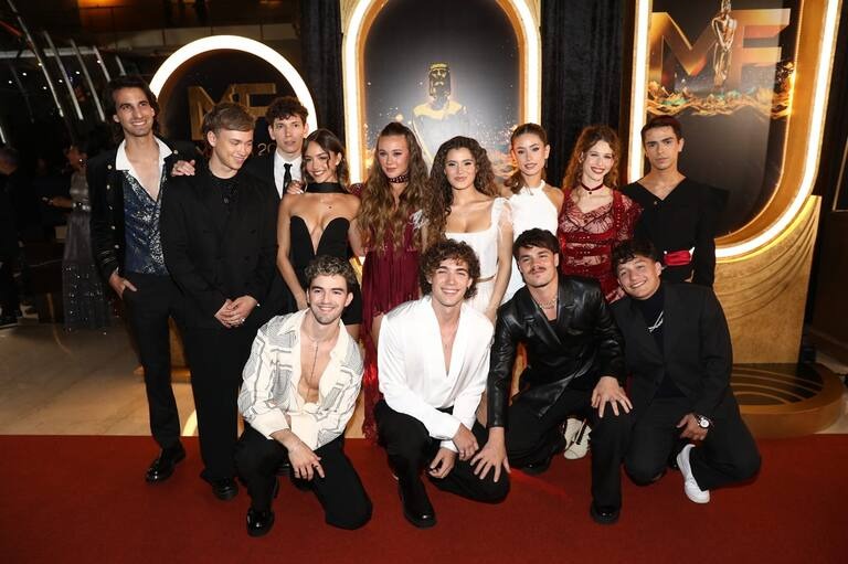  Parte del elenco de Margarita. Foto: La Nación