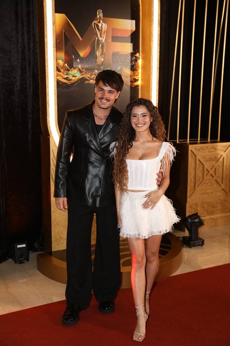  Mora y Toti, la pareja de Margarita. Foto: La Nación