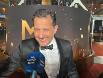 Germán Paoloski habló con La Opinión Austral en los Martín Fierro: “Siempre es lindo estar nominado”