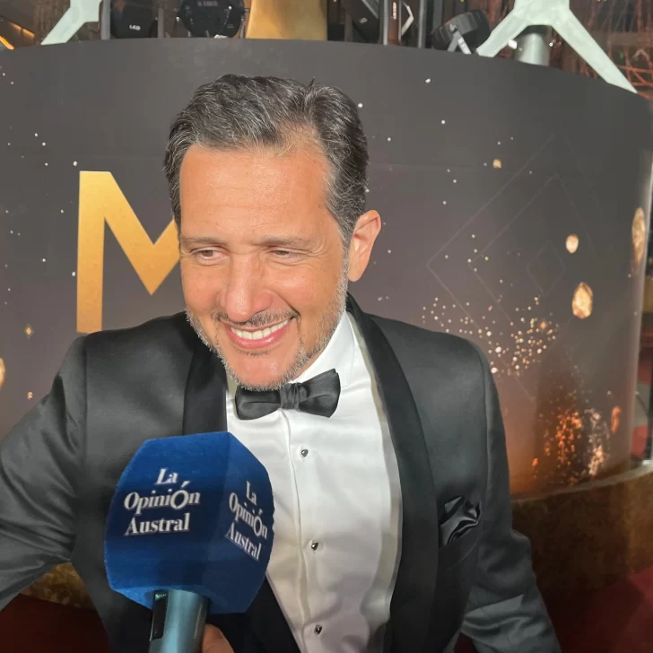 Germán Paoloski habló con La Opinión Austral en los Martín Fierro: “Siempre es lindo estar nominado”