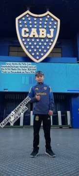 Venta solidaria en Trelew para acompañar el salto de Milo Veloso a Boca Juniors Venta solidaria en Trelew para acompañar el salto de Milo Veloso a Boca Juniors