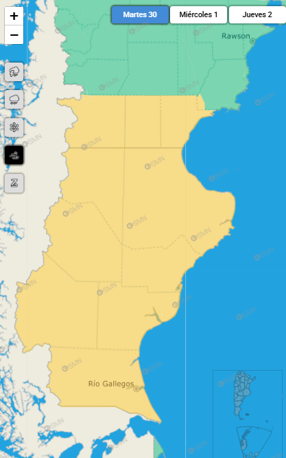El alerta por fuertes vientos seguirá este miércoles: en algunas zonas habrá ráfagas de hasta 120 km/h