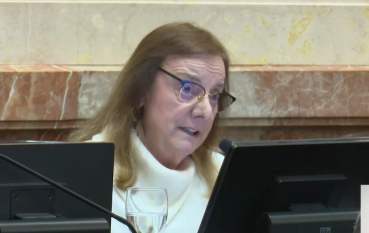  Alicia Kirchner, senadora nacional por la provincia de Santa Cruz.