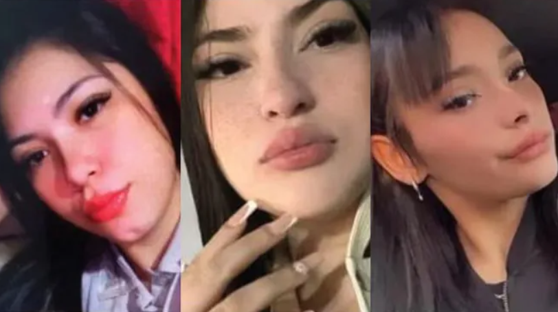  Morena Verdi (20), Brenda Loreley Del Castillo (20) y Lara Gutiérrez (15).
