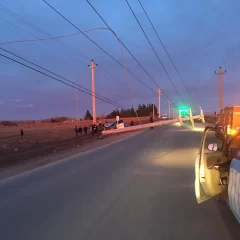 Corte de luz general en Río Gallegos: una camioneta chocó un poste y dejó sin energía a toda la ciudad