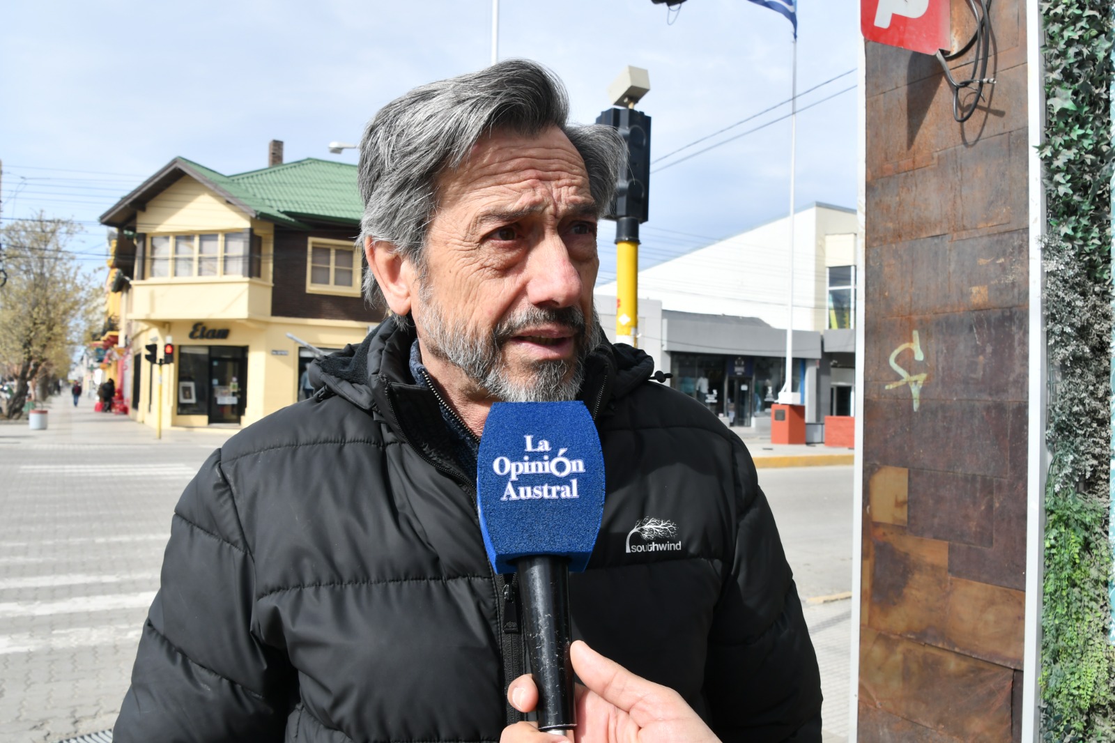  Miguel del Plá, paritario de ADOSAC. FOTO: JUAN PALACIOS/LA OPINIÓN AUSTRAL