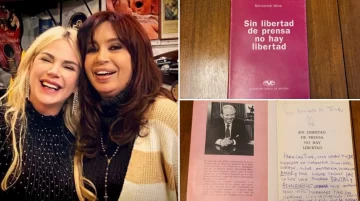 Cristina Kirchner habló de su encuentro con Esmeralda Mitre y destacó que recibió “un libro que su padre le regaló” Cristina Kirchner habló de su encuentro con Esmeralda Mitre y destacó que recibió “un libro que su padre le regaló”