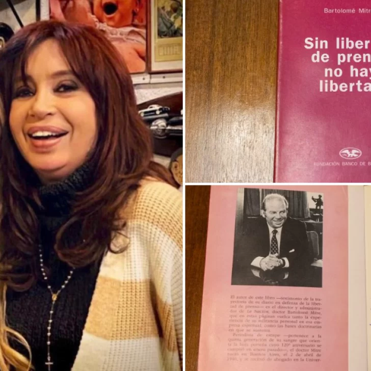 Cristina Kirchner habló de su encuentro con Esmeralda Mitre y destacó que recibió “un libro que su padre le regaló” Cristina Kirchner habló de su encuentro con Esmeralda Mitre y destacó que recibió “un libro que su padre le regaló”