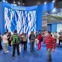 Santa Cruz despliega su potencial turístico en la FIT 2025: así es el stand de la provincia en La Rural