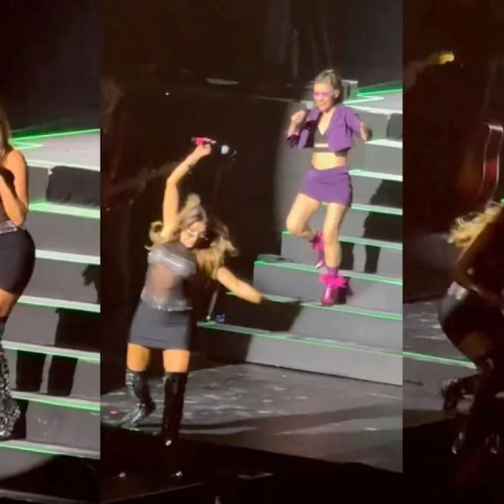 Catherine Fulop sufrió una impactante caída durante el show de Erreway en el Movistar Arena Catherine Fulop sufrió una impactante caída durante el show de Erreway en el Movistar Arena