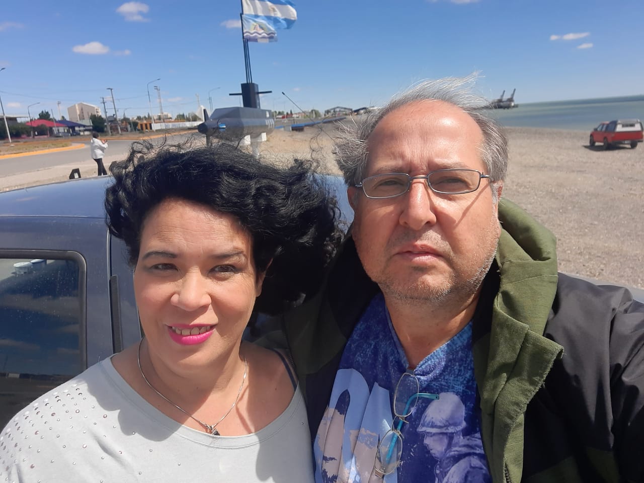  Carolina Gómez y Julio Hinding.