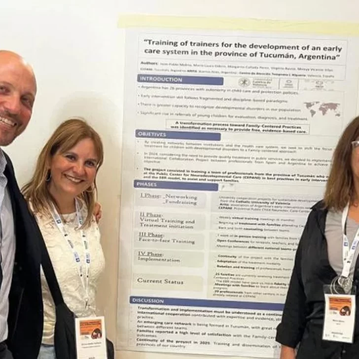 Un médico argentino presentó en Portugal un proyecto en intervención temprana Un médico argentino presentó en Portugal un proyecto en intervención temprana