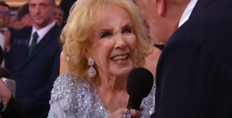  Mirtha Legrand recibió el Martín Fierro a la Leyenda de la Televisión.