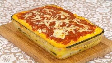 Pastel de polenta gratinado: receta tradicional y alternativa al clásico de papas Pastel de polenta gratinado: receta tradicional y alternativa al clásico de papas