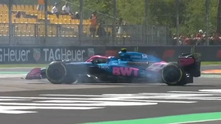 Video: el accidente de Paul Aron con el auto de Franco Colapinto que hizo temblar a los fans de la F1 en Monza