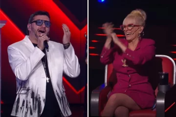 El elogio de Valeria Lynch a “Lucho” Gonzalez en La Voz Argentina: “Soy tu fan”
