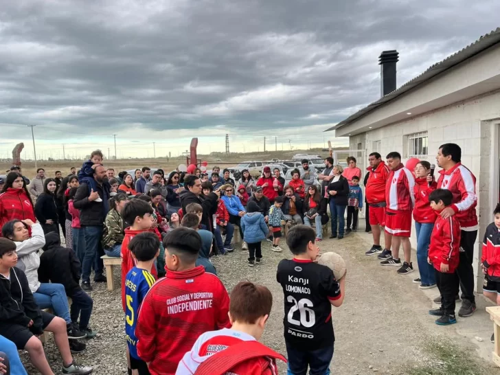 Festejos del club Independiente por su 58 cumpleaños