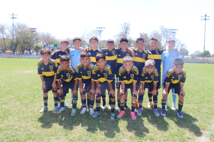  El plantel Xeneize que se presentó para el torneo 