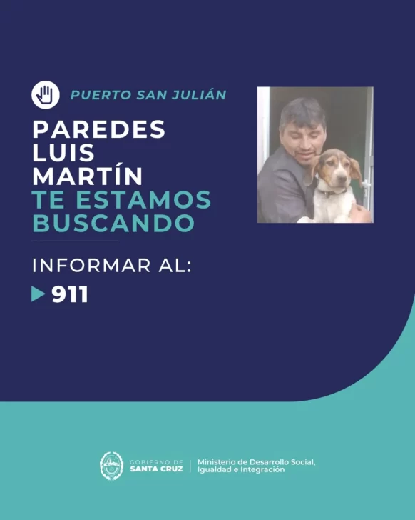 Familia desaparecida en Santa Cruz: viajaban desde Puerto San Julián hacia una estancia en Perito Moreno