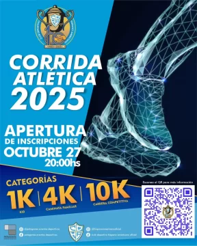 Corrida Atlética Hispano Americano: abren inscripciones el 27 de octubre, con cupos limitados Corrida Atlética Hispano Americano: abren inscripciones el 27 de octubre, con cupos limitados