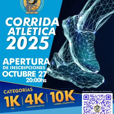 Corrida Atlética Hispano Americano: abren inscripciones el 27 de octubre, con cupos limitados