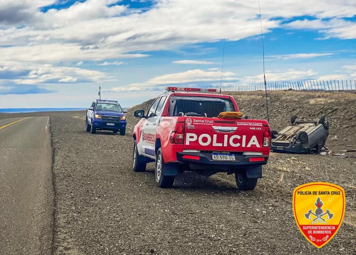  Vuelco en el Paso Internacional Cancha Carrera.