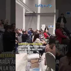 Brindaron charla en Caleta Olivia sobre cómo votar con la BUP