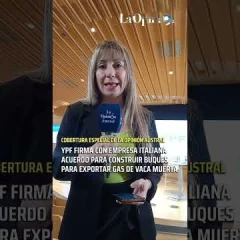 YPF y la petrolera italiana ENI firmaron un acuerdo para el desarrollo del GNL en Vaca Muerta