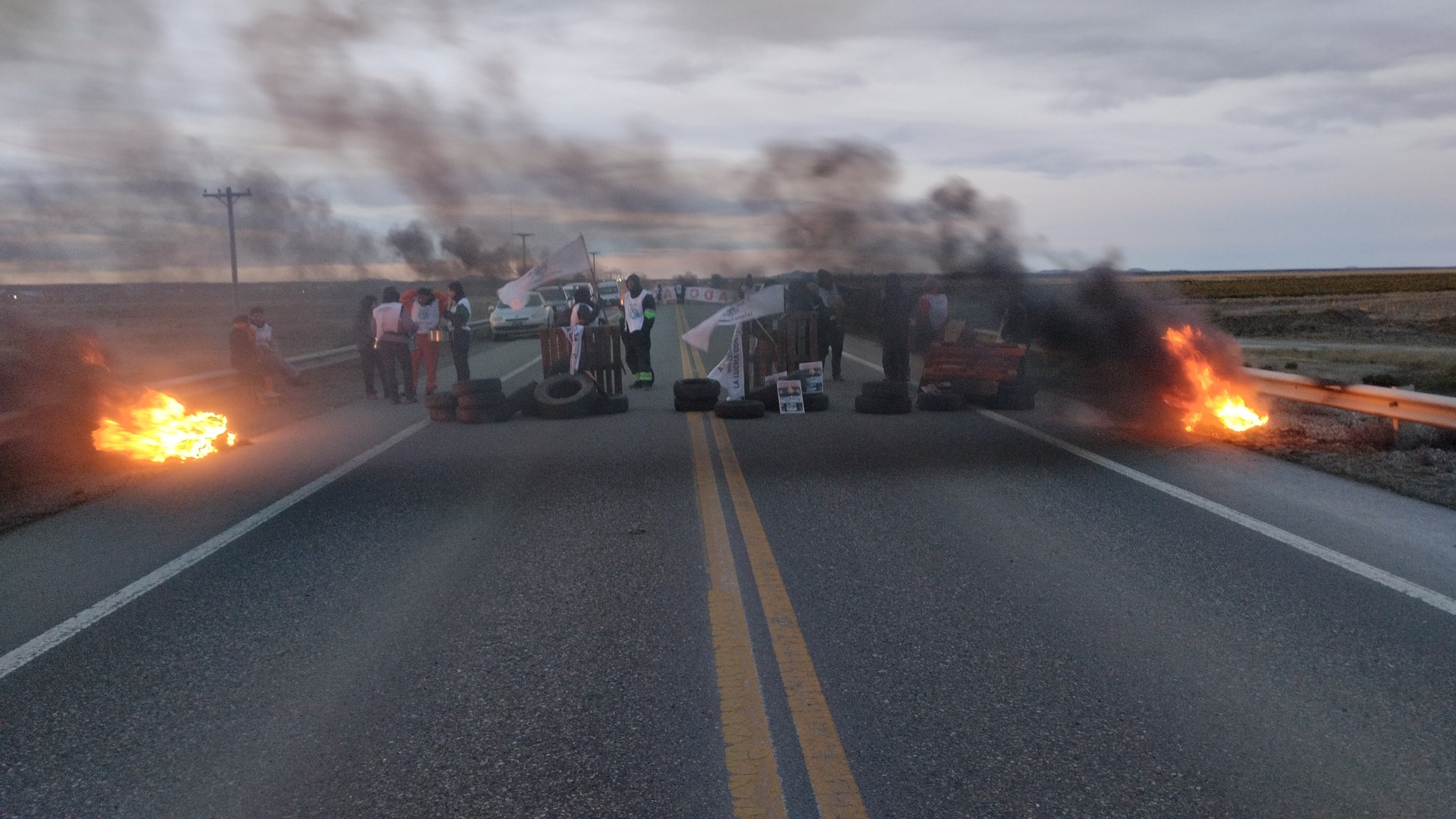  Días atrás ADOSAC había llevado el reclamo a la ruta.