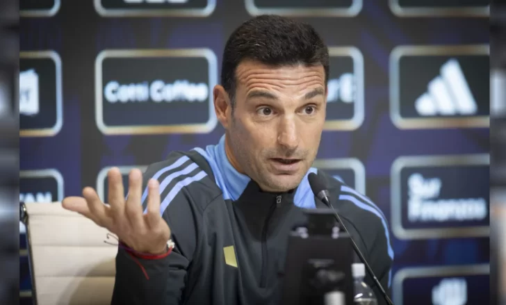 Scaloni desafectó a cuatro jugadores para el amistoso con Angola