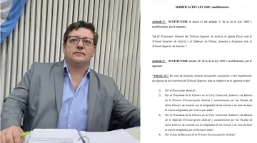 Ingresó el proyecto para reponer a Eduardo Sosa: se restablece la figura del Procurador General Ingresó el proyecto para reponer a Eduardo Sosa: se restablece la figura del Procurador General