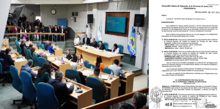 El oficialismo convocó a sesión secreta para elegir a otros dos vocales del TSJ