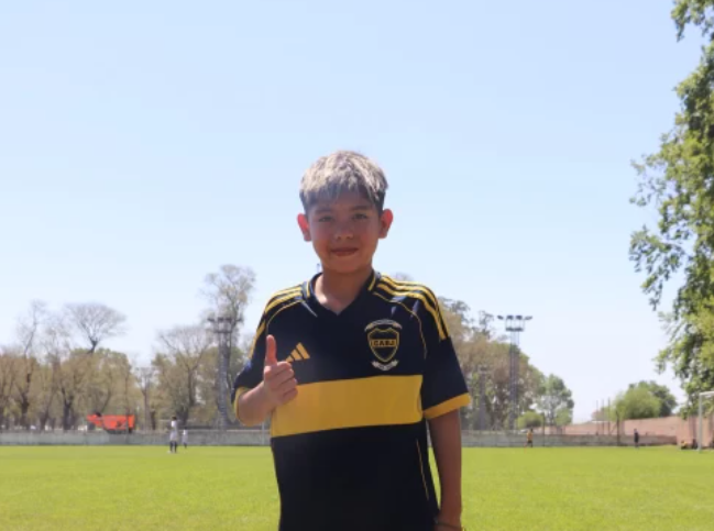 Milo Veloso debutó con Boca: goles en Santa Fe, mudanza a Buenos Aires y escuela en marcha