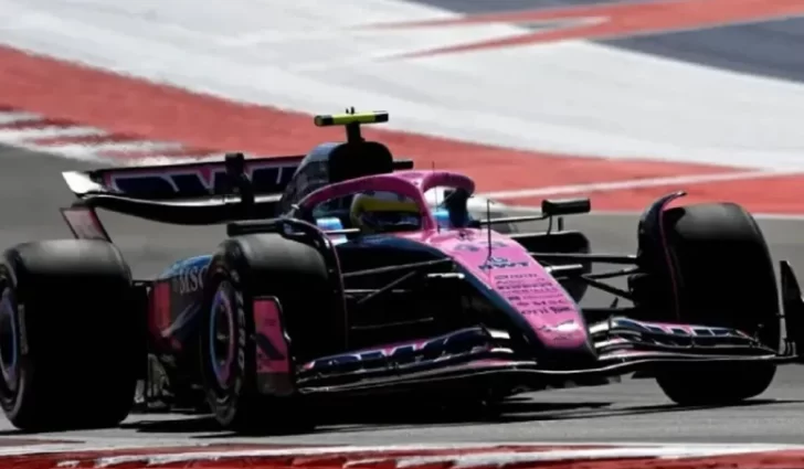 Franco Colapinto pinchó y quedó 14° en la Sprint del GP de Estados Unidos