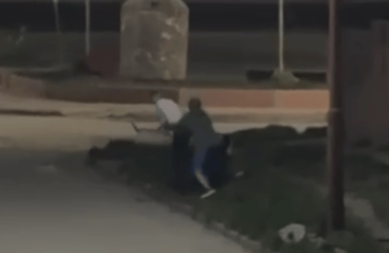  Momento en el que se desarrollaba la pelea. FOTO: MULTIMEDIO EL SOCAVÓN